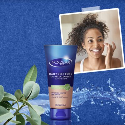 Noxzema Ultimate Clear Daily Deep Pore Oil-Free Cleanser for Soft, Smooth Skin - Noxzema Daily Face Wash for Women and Men, Noxzema Facial Cleanser for Acne Prone Skin, 6 Oz Ea (Pack of 6) - Image 7