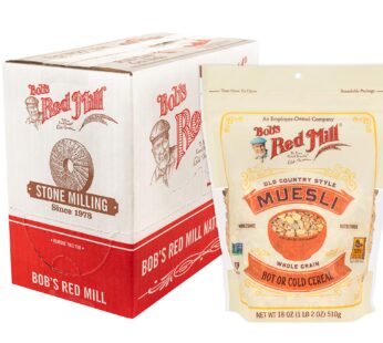 Bob’s Red Mill Old Country Style Muesli Cereal, 18-ounce (Pack of 4)