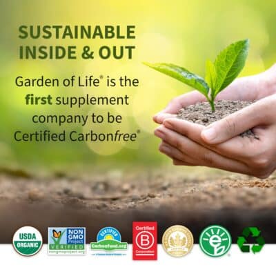 Garden of Life Raw Organic Protein & Greens - Chocolate - Vegan Protein Powder for Women and Men, Plant Protein, Pea Protein, Greens & Probiotics - Dairy Free, Gluten Free Low Carb Shake, 20 Servings - Image 6