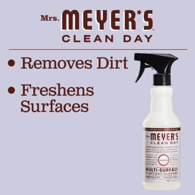 Mrs. Meyer's Clean Day Multi-Surface Everyday Cleaner, Cruelty Free Formula, Lavender Scent, 16 oz- Pack of 3 - Image 5