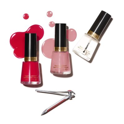 Revlon Nail Enamel, Chip Resistant Nail Polish, Glossy Shine Finish, in Nude/Brown, 932 Copper Penny - Image 7