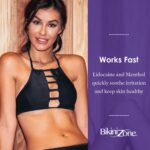 Bikini Zone Medicated After Shave Cr?me - Instantly Stop Shaving Bumps, Irritation & Itchiness - Gentle Formula Cream for Sensitive Areas - Dermatologist Approved & Stain-Free (1 oz, Pack of 2) - Image 5