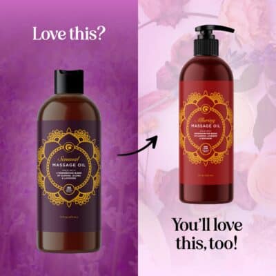 Aromatherapy Sensual Massage Oil for Couples - Relaxing Full Body Massage Oil for Date Night with Sweet Almond Oil - Vegan Lavender Massage Oil for Massage Therapy Smooth Gliding Formula 16 Fl Oz - Image 5