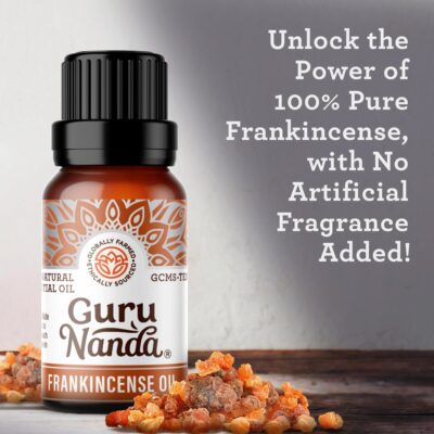 GuruNanda Frankincense Essential Oil (0.5 Fl oz) - 100% Pure, Natural and Undiluted Diffuser Oil for Aromatherapy, Massages & DIY Recpies - Supports Join Health & Promotes Radiant Skin - Image 2