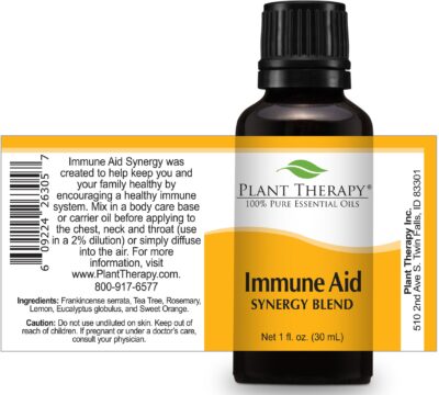 Plant Therapy Immune Aid Essential Oil Blend 30 mL (1 oz) 100% Pure, Undiluted, Therapeutic Grade - Image 6