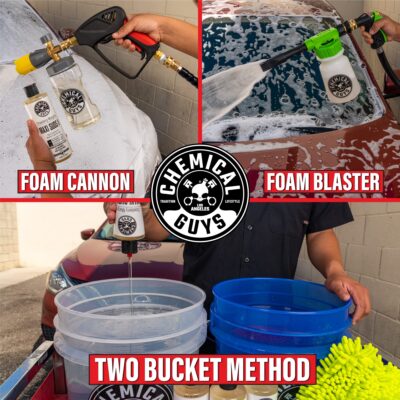 Chemical Guys CWS_1011_64 Maxi-Suds II Foaming Car Wash Soap (Works with Foam Cannons, Foam Guns or Bucket Washes) Safe for Cars, Trucks, Motorcycles, RVs & More, 64 oz (.5 Gallon), Strawberry Scent - Image 9