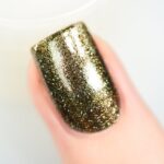 ILNP Caesar - Deep Olive Holographic Metallic Nail Polish - Image 3