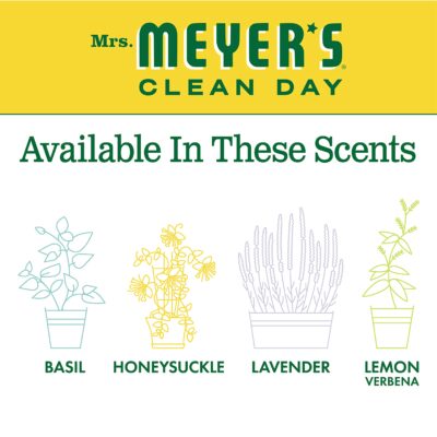 MRS. MEYER'S CLEAN DAY Hand Lotion for Dry Hands, Non-Greasy Moisturizer Made with Essential Oils, Honeysuckle, 12 oz - Image 6