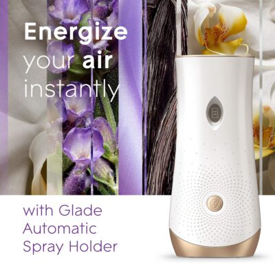 Glade Automatic Spray Refill, Air Freshener for Home and Bathroom, Lavender & Vanilla, 6.2 Oz, 2 Count - Image 2