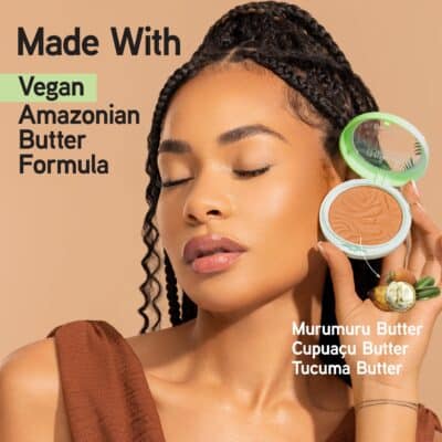 Physicians Formula Murumuru Butter Bronzer, Moisturizing, Nourishing Murumuru Butter for Silky Glow, Dermatologist Tested, Hypoallergenic, Vegan & Cruelty-Free - Light Bronzer - Image 5