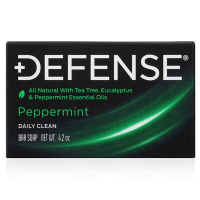Defense Soap 5pk All Natural Peppermint Bar Soap for Men | Made by Wrestlers with Tea Tree Oil & Eucalyptus Oil to Promote Healthy Skin - Image 6