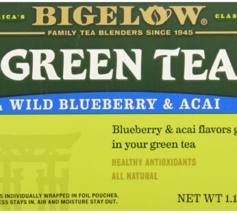 Bigelow Tea Green Tea with Blueberry, 20 ct