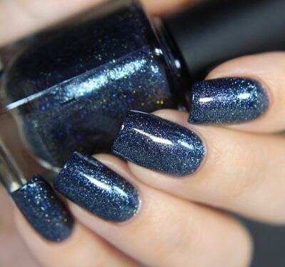 ILNP By Nightfall - Asphalt Blue Ultra Metallic Nail Polish - Image 3