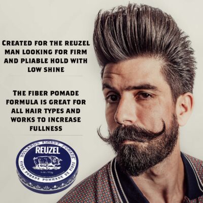 REUZEL Fiber Pomade, 4 Oz - Image 2