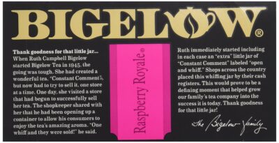 Bigelow Tea Raspberry Tea, 20 ct - Image 4