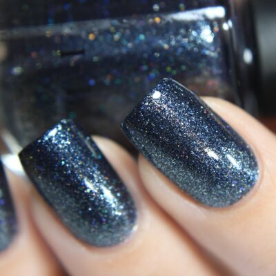 ILNP By Nightfall - Asphalt Blue Ultra Metallic Nail Polish - Image 5