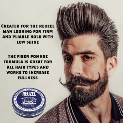 Reuzel Fiber Pomade, 1.3 Ounce - Image 2