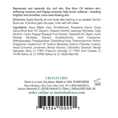 Mario Badescu Papaya Body Lotion for Women and Men, Rejuvenating and Skin Softening Body Moisturizer with Glycerin - Ideal for All Skin Types, 6 Fl Oz - Image 2
