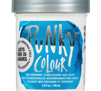 Punky Lagoon Blue Semi Permanent Conditioning Hair Color, 3.5oz