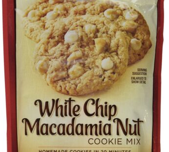 Betty Crocker White Chip Macadamia Cookie Mix, 14 Oz (3 Packs)