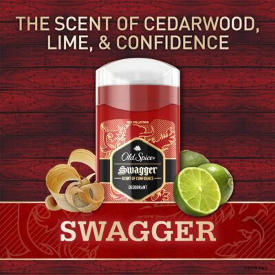 Old Spice Aluminum Free Deodorant for Men Swagger Lime & Cedarwood Scent Red Collection 3 Oz (Pack of 3) - Image 5
