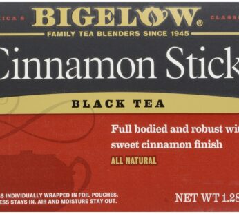 Bigelow Tea – Black Tea Cinnamon Stick – 20 Tea Bags