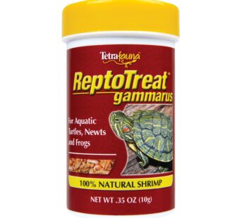 Tetrafauna ReptoTreat Gammarus 1.35 Ounce, Shrimp Treat For Aquatic Turtles, Newts And Frogs