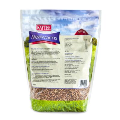 Kaytee Wild Bird Food Mealworms For Bluebirds, Wrens, Robins, Chickadees, Woodpeckers, Cardinals & Chickens, 2 Pound - Image 7
