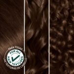 Garnier Hair Color Nutrisse Nourishing Creme, 413 Bronze Brown (Bronze Sugar) Permanent Hair Dye, 1 Count (Packaging May Vary) - Image 5