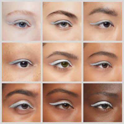 Palladio Wooden Eyeliner Pencil, Thin Pencil Shape, Easy Application, Firm yet Smooth Formula, Perfectly Outlined Eyes, Contour and Line, Long Lasting, Rich Pigment, White - Image 4
