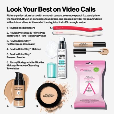 Revlon Concealer Stick, ColorStay 24 Hour Color Correcting Face Makeup, Longwear Full Coverage with Radiant Finish, 015 Light, 0.25 Oz - Image 7