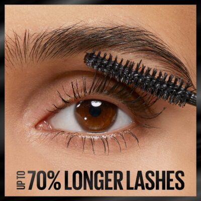 Maybelline Lash Stiletto Ultimate Length Waterproof Mascara, Very Black, 1 Count - Image 2