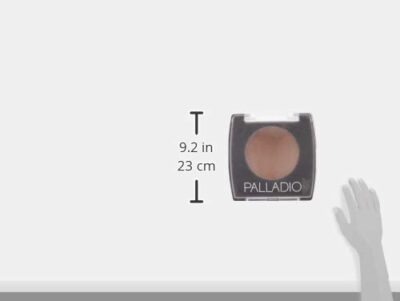 Palladio Brow Powder for Eyebrows, Soft and Natural Eyebrow Powder with Jojoba Oil & Shea Butter, Helps Enhance & Define Brows, Compact Size for Purse or Travel, Includes Applicator Brush, Dark Brown - Image 10