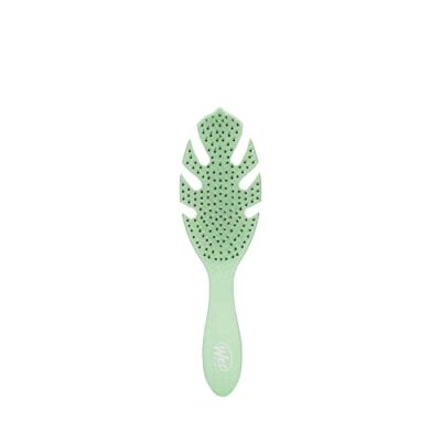 Wet Brush Go Green Hair Detangler Brush, Green - Detangling Hair Brush - Ultra-Soft IntelliFlex Bristles Glide Through Tangles & Gently Loosens Knots While Minimizing Pain, Split Ends & Breakage