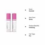 TRI Design Aerogel Hair Spray - Extra Hold, Free & Clear Hairspray Firm Hold for Women and Men, Travel, Volume Fixer & Non-Sticky Essentials, Flexible Spray Nozzle Bottle, Scented - (3oz, Pack of 2) - Image 7