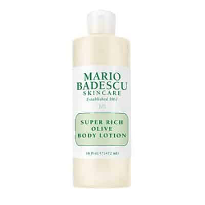 Mario Badescu Super Rich Olive Body Lotion for Dry Skin, Non-Greasy and Creamy Skin Care Moisturizer Infused with Olive Oil, Ideal for All Skin Types, 16 Fl Oz