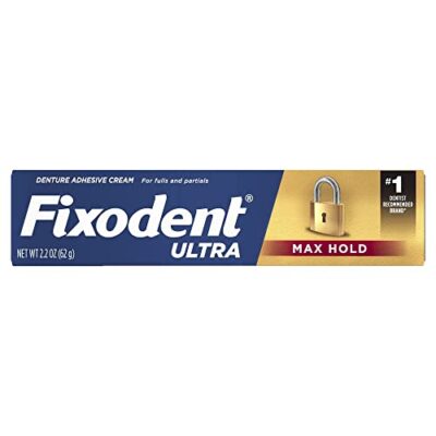 Fixodent Ultra Max Hold Denture Adhesive, 2.2 oz, (Packaging may vary) - Image 10