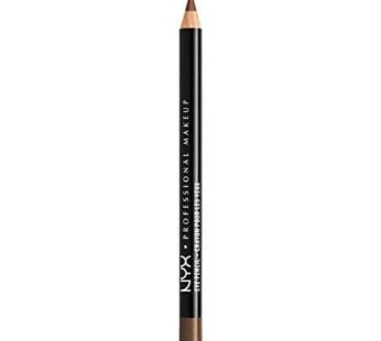 NYX PROFESSIONAL MAKEUP Slim Eye Pencil, Eyeliner Pencil – Medium Brown