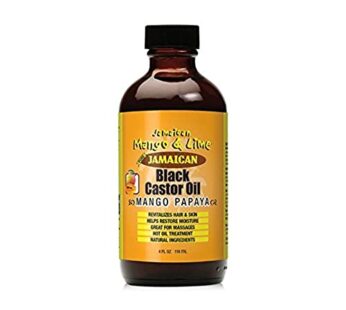 Jamaican Mango & Lime Black Castor Oil (Mango Papaya) 4oz