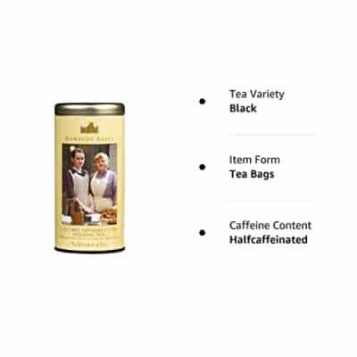 The Republic of Tea Downton Abbey Mrs. Patmore's Pudding Tea, 36 Tea Bags, Caramel Vanilla Black Tea - Image 7