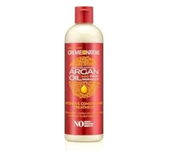 Creme of Nature, Argan Oil for Hair, Intensive Conditioning Treatment, Argan Oil of Morocco, Moisturizing Hair Care, 12 Fl Oz