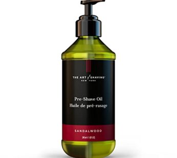 The Art of Shaving Pre Shave Beard Oil – Shaving Oil for Men, Protects Against Irritation and Razor Burn, Clinically Tested for Sensitive Skin, Sandalwood, 8.1 Fl Oz