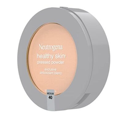 Neutrogena Healthy Skin Pressed Makeup Powder Compact with Antioxidants & Pro Vitamin B5, Evens Skin Tone, Minimizes Shine & Conditions Skin, Medium 40,.34 oz (Pack of 2) - Image 7