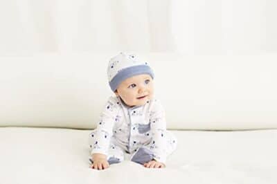 Little Me Baby Toile Footie with Hat, Puppy, 6 Months - Image 6