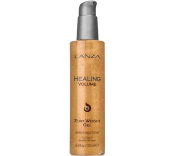 L’ANZA Healing Volume Zero Weight Gel, Extra Hold Hair Gel Dramatically Boosts Shine, Volume, and Thickness of Fine Flat Hair, And Styling Gel For Edge Control, Braiding & Hair Styling (6.8 Fl Oz)