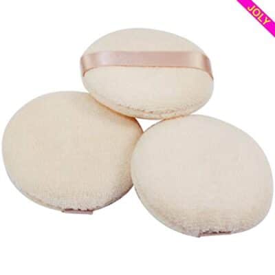 Joly Powder Puff for Makeup Face Powder (3 Pieces) - Image 2