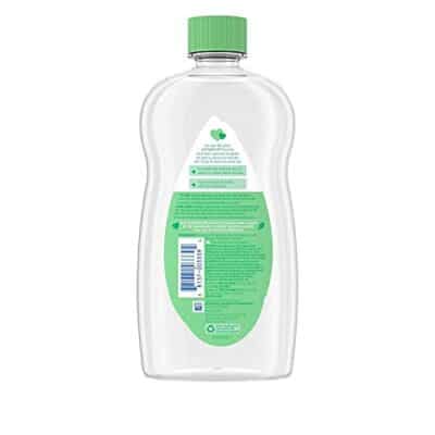 Johnson's Baby Oil, Mineral Oil Enriched with Aloe Vera and Vitamin E to Prevent Moisture Loss, Hypoallergenic, 20 fl. oz (Pack of 6) - Image 8