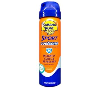 Banana Boat Sport SPF 30 Sport 1.8oz Cool Zone (Pack of 2)