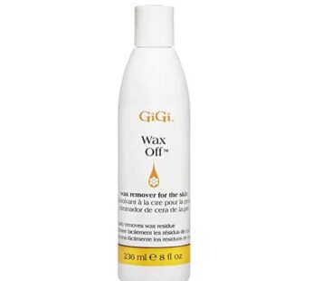 GiGi Wax Off Hair Wax Remover for Skin with Aloe Vera, 8 oz