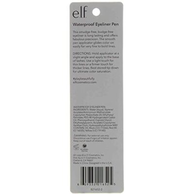 e.l.f. Waterproof Eyeliner Pen, Coffee, 0.05 Ounce - Image 5